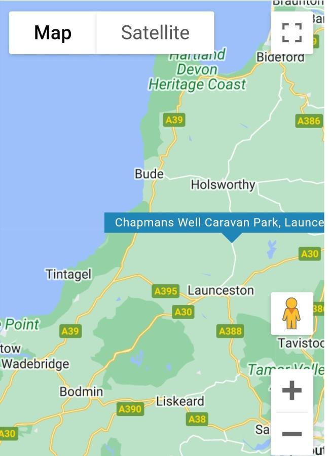 Cornwall Cornwall-Chapmanswell Caravan Holiday Park A30 B&B Bed And Breakfast #41 Launceston Zewnętrze zdjęcie
